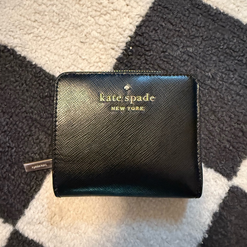 Kate Spade Black Leather Wallet